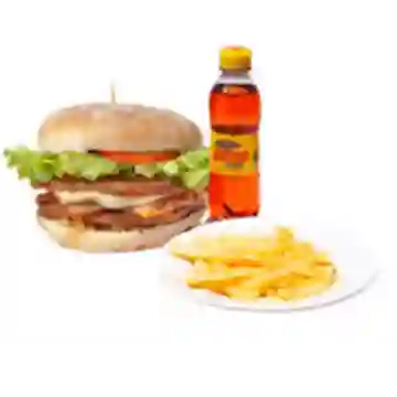 Combo Hamburguesa Doble Carne