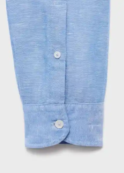 Camisa Avispa Índigo Talla XL Hombre Mango