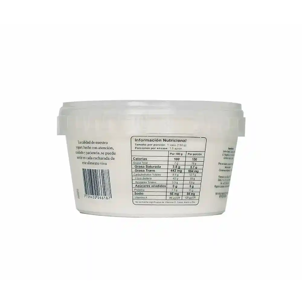 Goa Yogurt Griego Artesanal Natural