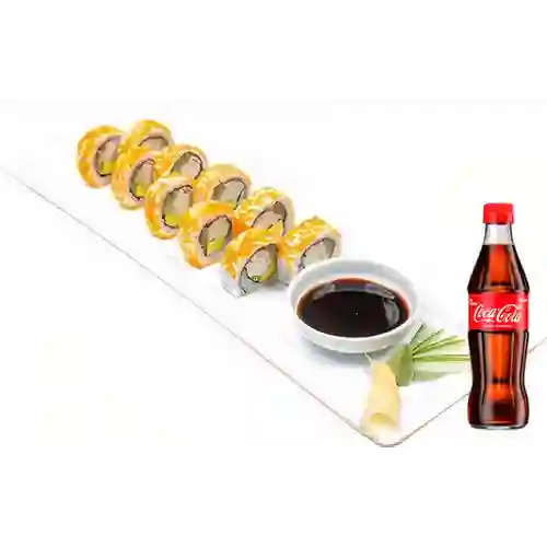 Combo California Roll + Coca Cola Original 300ML
