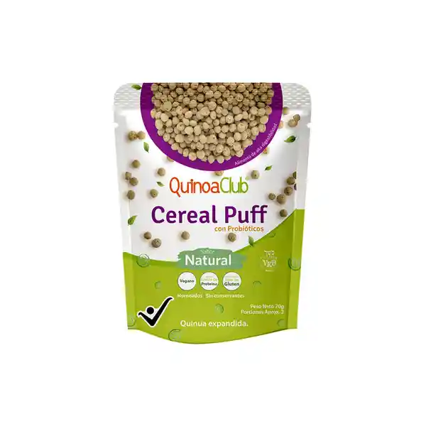 Quinoaclub Cereal Puff Natural