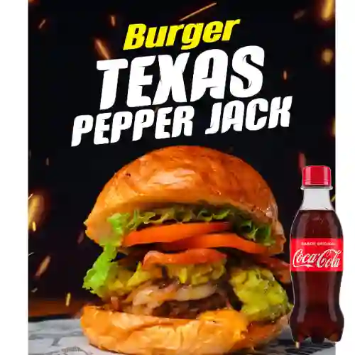 Combo Texas Pepper Jack +Cocacola Orig 250ml