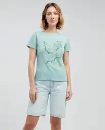 Camiseta Verde Verano Claro Talla L Esprit 601e004