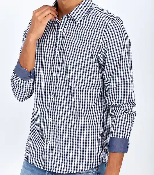 Unser Camisa Azul Talla L 823988