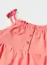 Vestido Niña Coral Talla 71 Niñas Mango