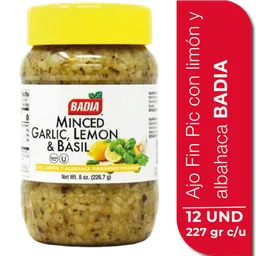 Badia Ajo Picado Con Limón y Albahaca 226.7 g