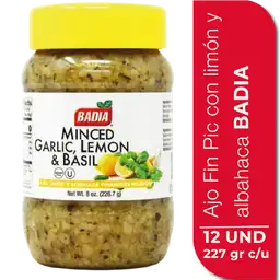 Badia Ajo Picado Con Limón y Albahaca 226.7 g