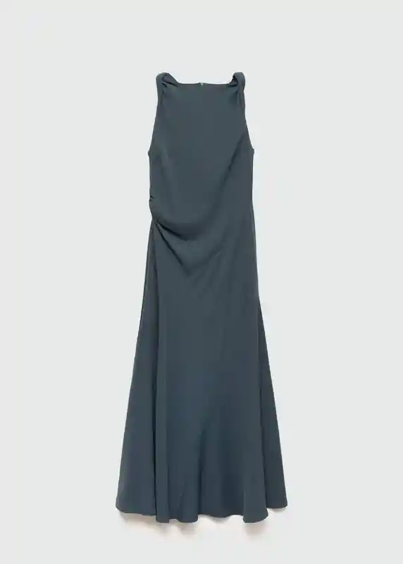 Vestido Ginevra Gris Talla Xs Mujer Mango