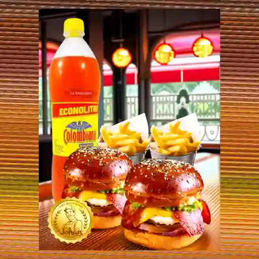 Combo duo bacon chesse