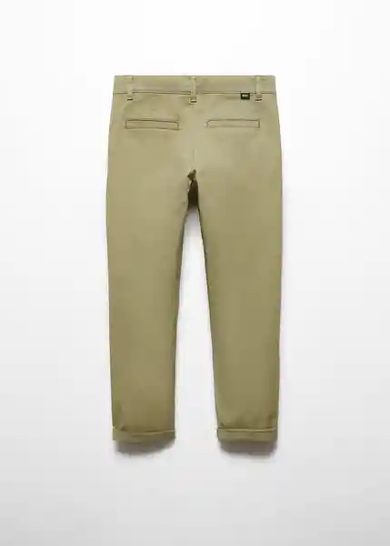 Pantalón Piccolo5 Niños Oliva Talla 12 Mango