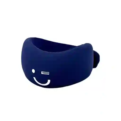 Almohada Viaje Soporte Para el Cuello Azul Marino Serie Miniso