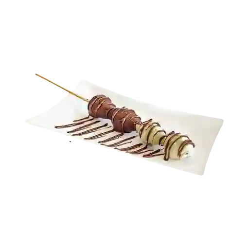 Pincho 4 Fresas con Chocolate Negro