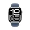 Apple Watch Series 10 Gps Silver Aluminium Case With S/M 46 mm