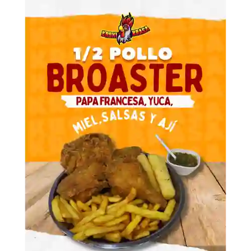 1/2 Pollo Broaster