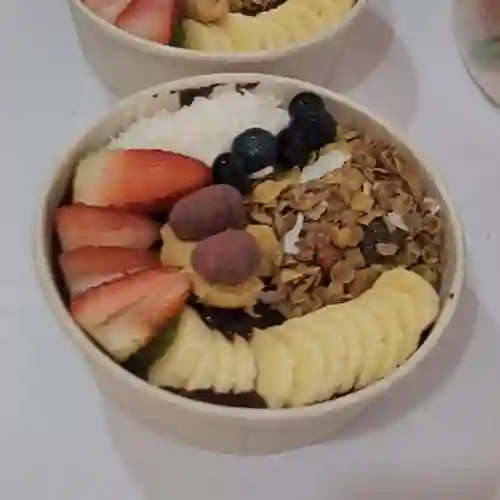 Bowl de Açai con Mantequilla de Mani Med