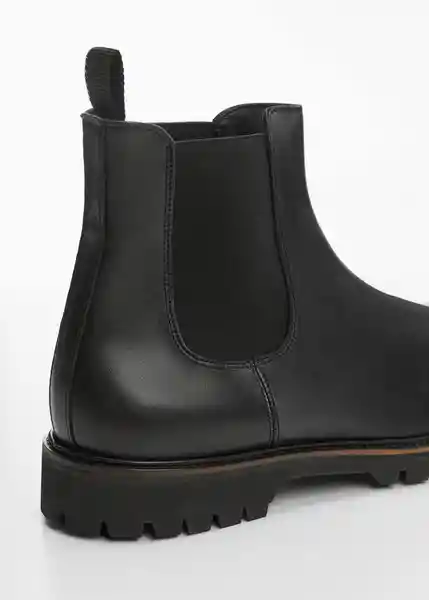 Botines Sion Negro Talla 45 Hombre Mango