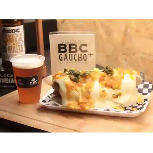 Choripan y Cerveza Artesanal BBC