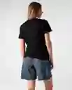 Camiseta Mujer Negro Talla M 602G020_NEG194004 Americanino