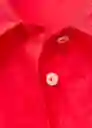 Camisa Valenti Rojo Talla M Mujer Mango