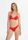 Top Bikini Ondita Rojo Talla XS Mujer Mango