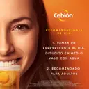 Cebion Forte 1G Zinc Sabor Naranja Comprimido Efervescente X 10