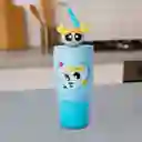 Vaso de Acero Serie Chicas Súper Poderosas Azul 900 mL Miniso