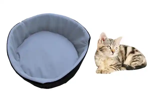 Cama Doble Faz Para Gatos Pequeña Celeste