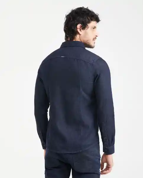 Camiseta Slim Fit - Ultra Azul Dark Ultra Oscuro T S Chevignon