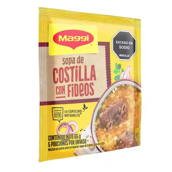 Sopa MAGGI Costilla con Fideos x 65g