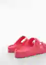 Chanclas Paur Coral Talla 37 Niñas Mango