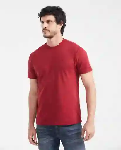 Camiseta Basic Colors Rojo Sangría Oscuro T. XXL Chevignon