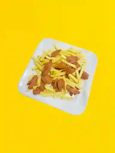 Salchipapas Sencilla