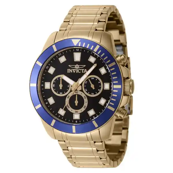 Reloj Hombre Pro Diver Dorado 46044 Invicta