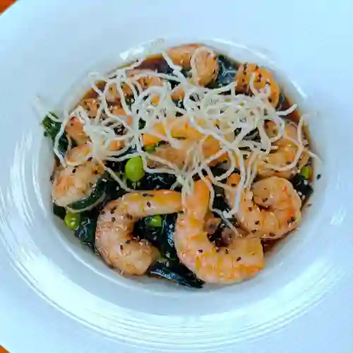 Ensalada de Algas en Ponzu de Camu Camu