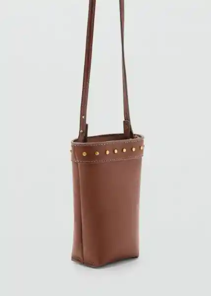 Funda P Serrat Cuero Talla 99 Mujer Mango