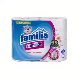 Familia Papel Higiénico Familiar Limpieza Confiable Doble Hoja