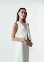 Tejido Mujer Crudo Puro Claro Talla M 483G066 Naf Naf