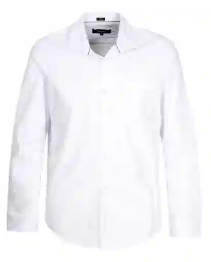 Camisa Carbon M/l Blanco 1 Talla L Hombre Chevignon