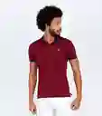 Typer Camiseta Polo Vinotinto Talla M 823918