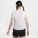 Nike Camiseta Swift Dftop Correr Mujer Blanco Talla S