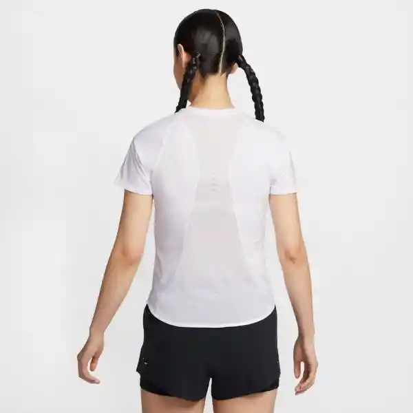 Nike Camiseta Swift Dftop Correr Mujer Blanco Talla S