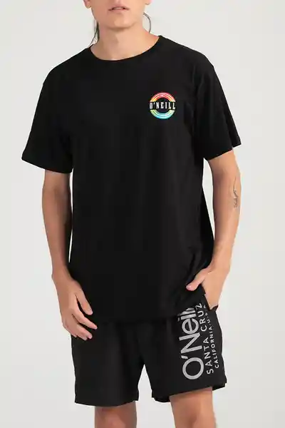 ONeill Camiseta Classic Brackets Masculino Negro M