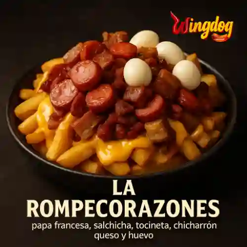 Salchipapa la Rompecorazones