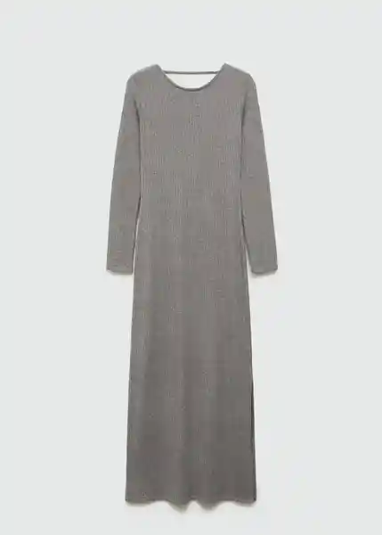 Vestido Bindir Gris Medio Vigore Talla 18 Teen Niñas Mango