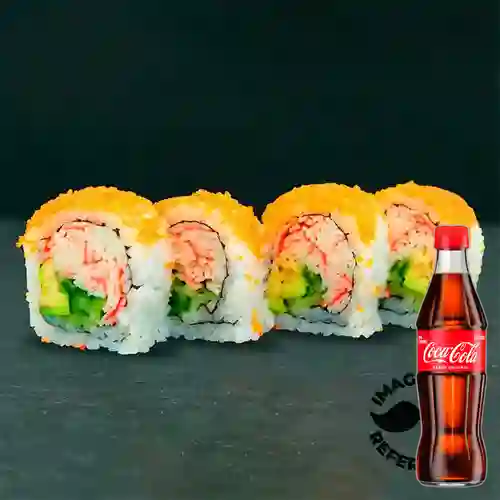 Combo Geisha Roll + Coca Cola Original 300ML