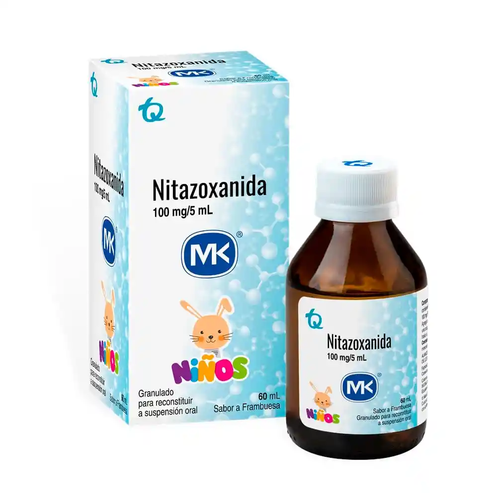 Mk Nitazoxanida (100 mg/ 5 mL)