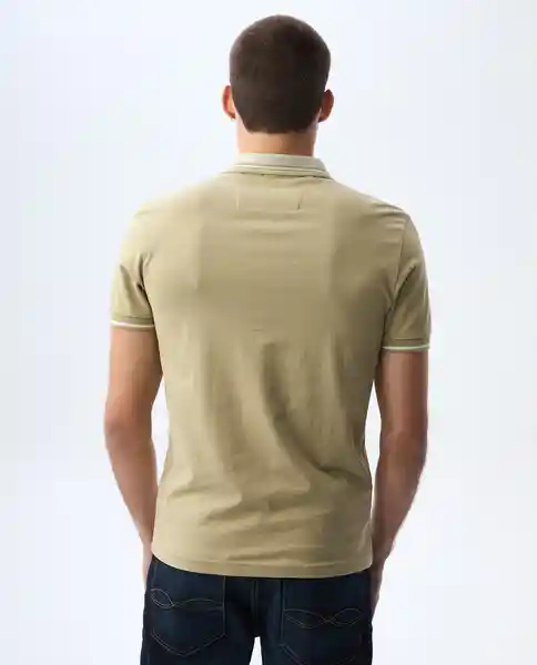 Camiseta Hombre Beige Talla S 801G000_BEI161110 Americanino
