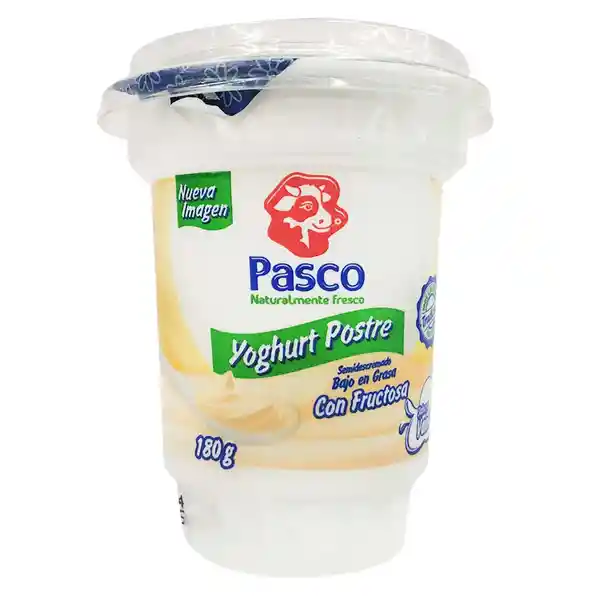 Yogurt Pasco Postre Vainilla