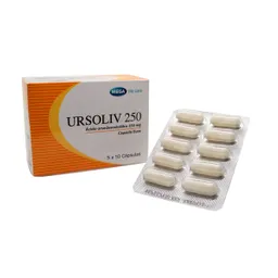 Ursoliv Acido Ursodesoxicolico 250 Mg