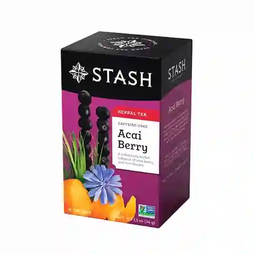 Stash Té Herbal Tea Caffeine-free Acai Berry 34 G